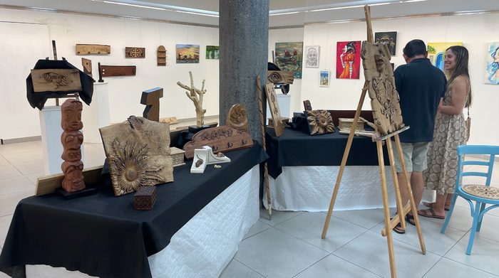 Arte eta Diseinuko ikasleen lanak ikusgai daude Betharramen