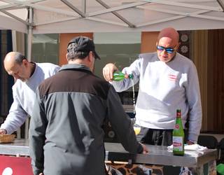 Sagardoaren festa, igande eguerdian