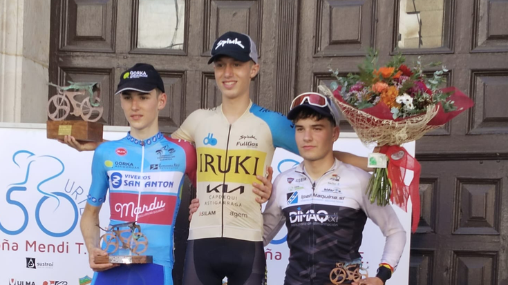 Aratz Unanue bigarren Oñatin; Beñat Sainz laugarren Liernin