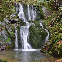 Agiretako ur jauzira irteera