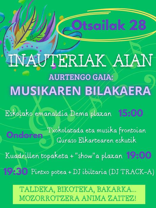 Inauteriak Aian