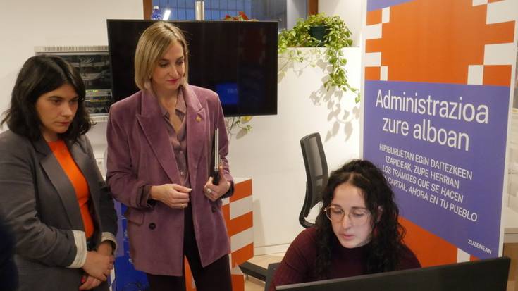 Elgoibarren KZgune proiektu pilotu bat jarri dute abian, hiriburuetako zerbitzu digitalak udalerrietara hurbiltzeko