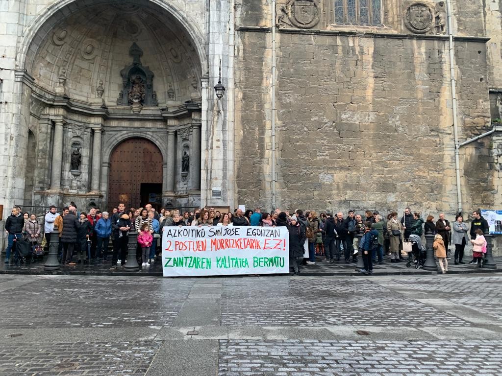 San Jose egoitzako langileek elkarretaratzea deitu dute etzirako, lan hitzarmen berria exijitzeko