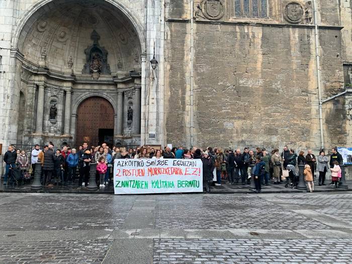 San Jose egoitzako lanaldien aferari lotutako epaiketa ari dira egiten gaur