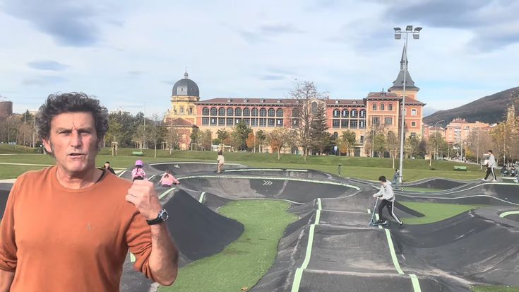 Iruñeko pumptrackean