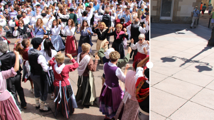 Konparatu iazko Euskal Jai eguneko Musika Plaza aurtengoarekin