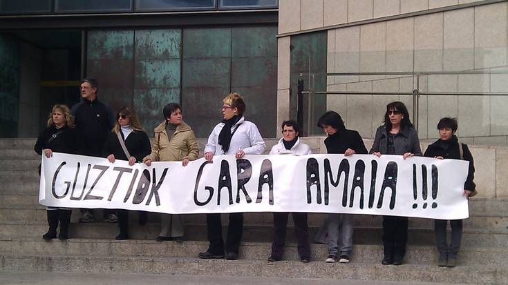 Amaia Azkueren hiltzaileari erregimen erdi irekia onartu dio Donostiako Adingabeen Auzitegiak