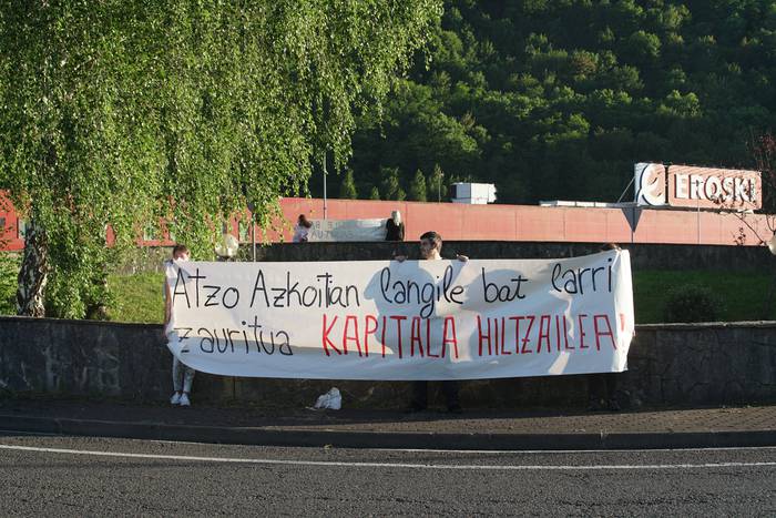 Madariagako lan istripua gaitzetsi dute hainbat herritarrek
