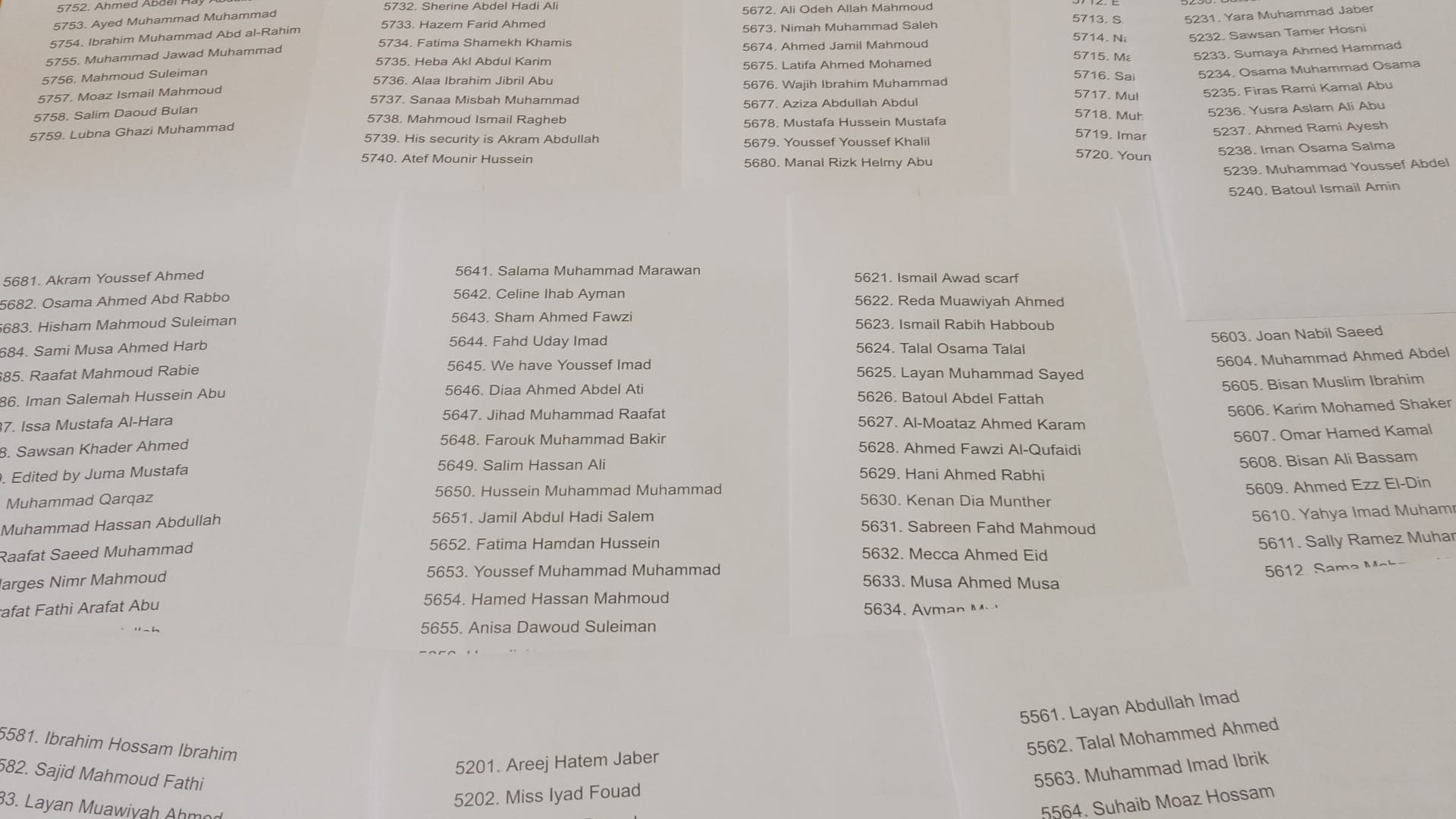164 herritarrek Israelek hildako 3.280 pertsonaren izenak irakurriko dituzte plazan bihar arratsaldean