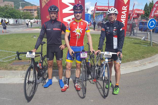Andoni Landak hirugarren egin du Treparriscos proban