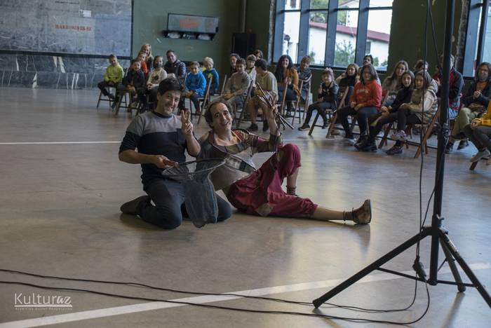 'Up' ikuskizunaz gozatu dute Errezilen