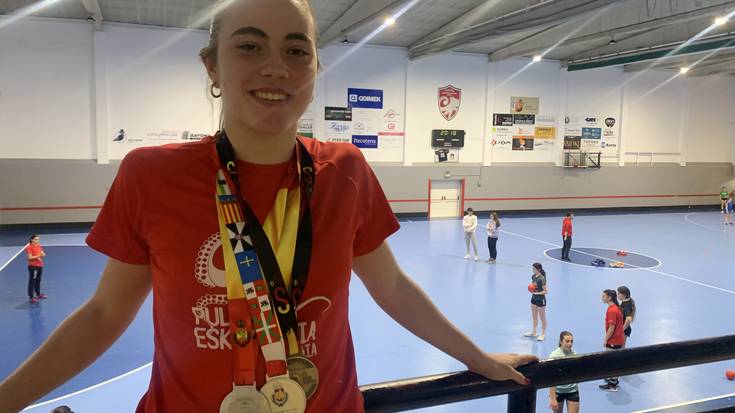 Lide Arrizabalaga omenduko du gaur Pulpo Eskubaloiak Lubaki kiroldegian