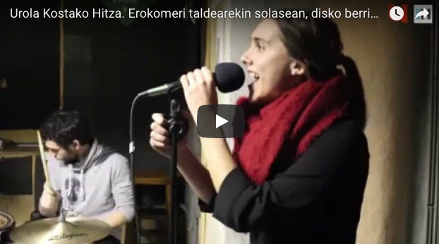 AURRERAPENA: Erokomeri taldearekin solasean, disko berriaz eta beren ibilbideaz