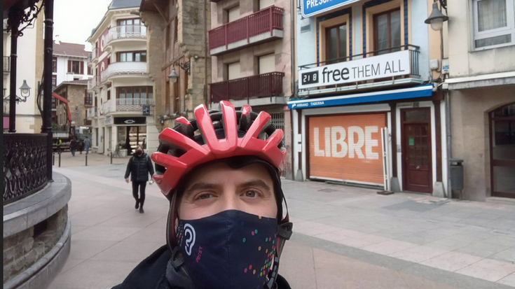 Erronka hasita, Zarauztik igaro da Mikel Lizarralde