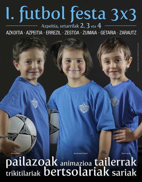 Futbol festa antolatu du Azpeitia Cup-ek urtarrilerako