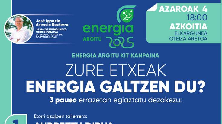 Tailerra: 'Zure etxeak energia galtzen du?'
