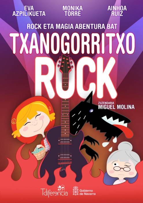 'Txanogorritxo rock' haurrentzako antzezlana izango da larunbatean, Azkoitian