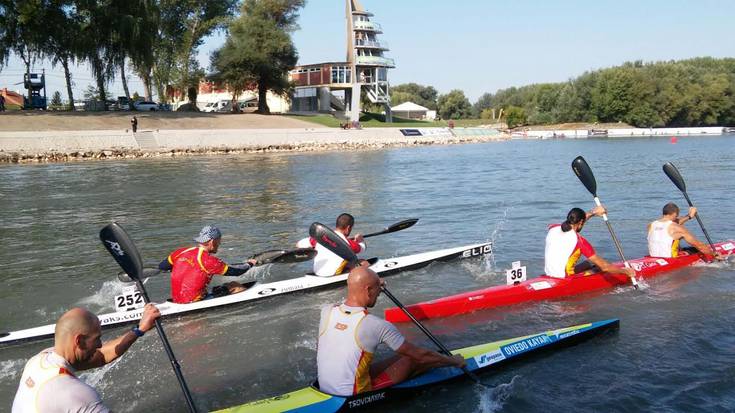Xabier Osak urrezko domina irabazi du K-2an Munduko Txapelketan