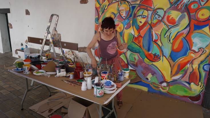 'Sororitatea' lana sortu du Luisa Aldaburuk asteburuan zehar