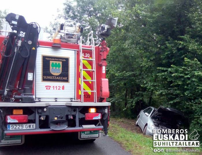 Istripua izan da Aiako Andatza auzoan