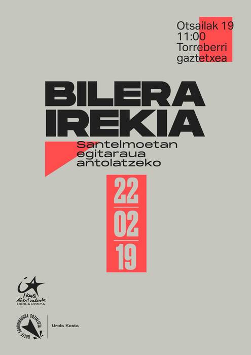 Santelmoetako egitaraua antolatzeko bilera irekia