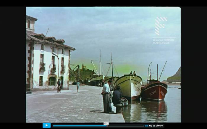 Zumaiako irudiak 1955eko pelikula batean