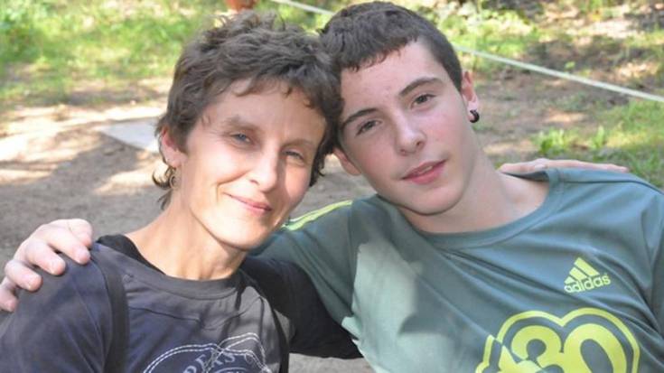 Esther Cruz eta Eneko Carretero, eskaladarako pasioa genetan