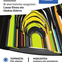 Bisita gidatua: 'Bi etxe historiko ezagutzen: Lasao etxea eta Idiakez Ederra'