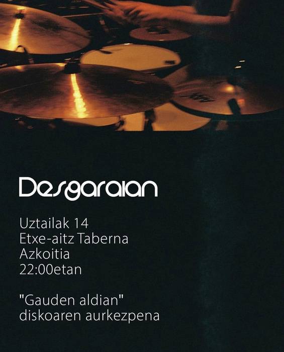 Desgaraian taldearen kontzertua