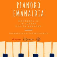 Emanaldia: Bizkargi musika eskolako ikasleen piano entzunaldia