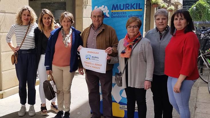 Milagros Unanuek irabazi du Murkilen Teneriferako bidaiaren zozketa