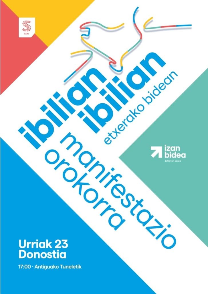 Zabalik da urriaren 23ko Donostiako manifestaziora joateko antobusean izena emateko epea
