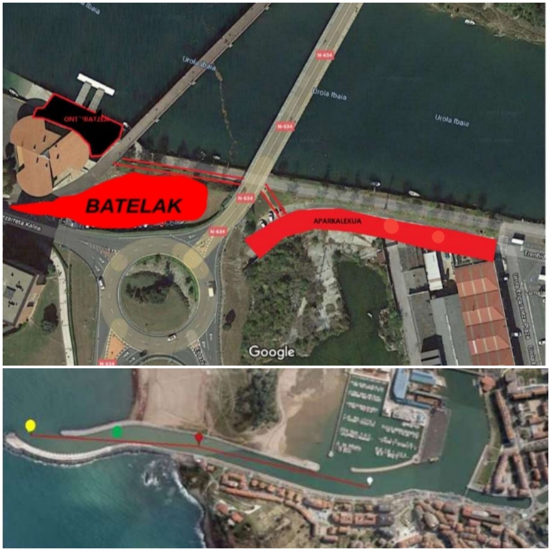 Batel estropada etxean