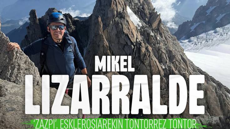 Mendi Astea: Mikel Lizarralde, 'Zazpi. Esklerosiarekin tontorrez tontor'