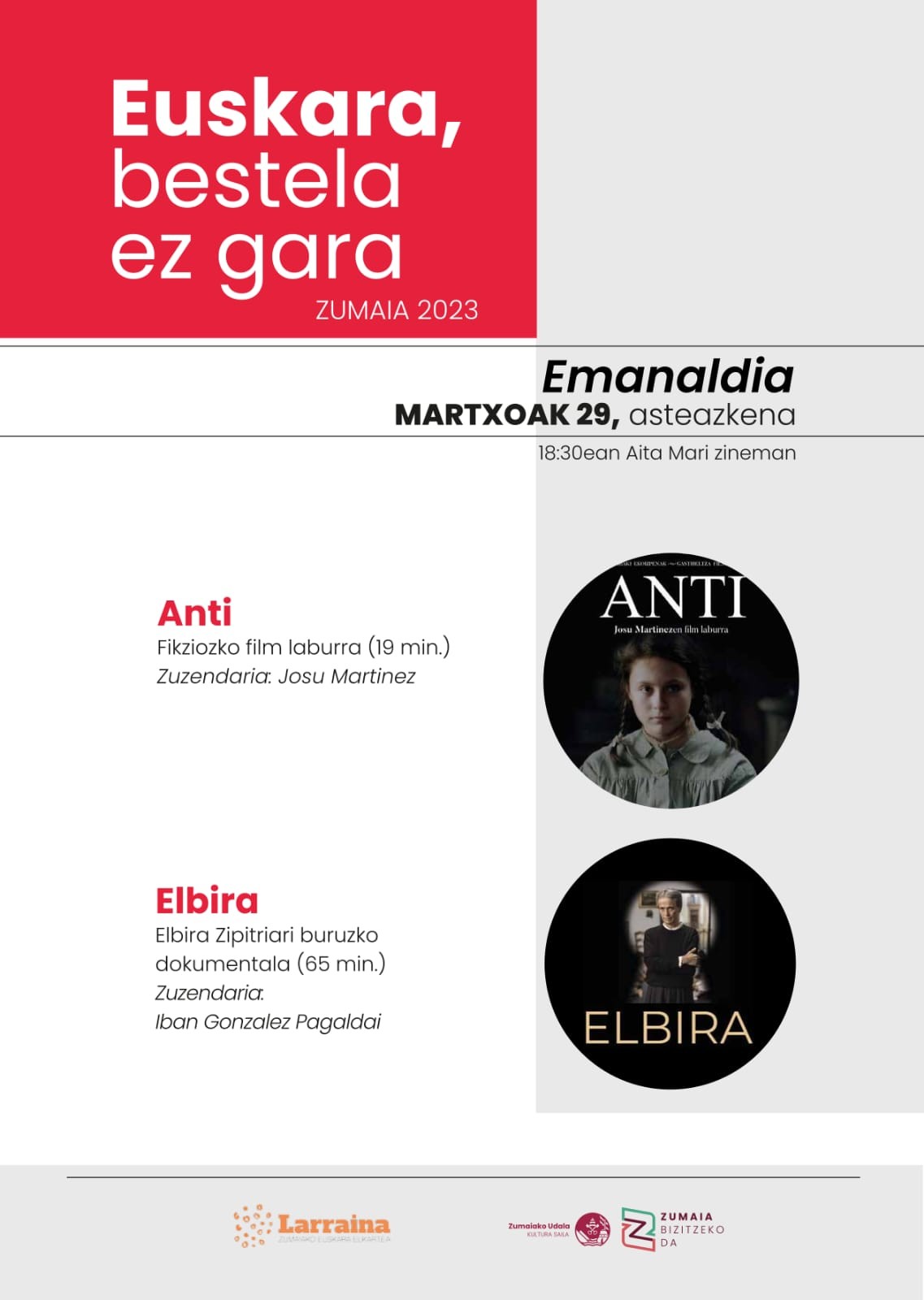 Bi pelikula datorren asteazkenean