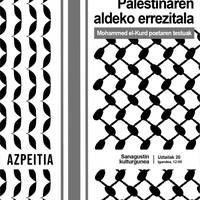 Palestinaren aldeko poesia errezitaldia