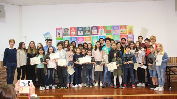 Salbatore Mitxelena Lehiaketako sariak, banatuta