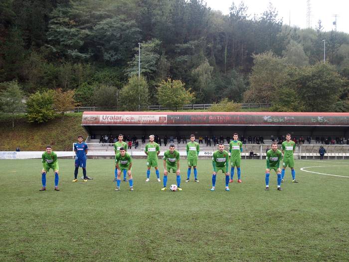 "Helburua Lehen Mailako talde baten aurka jokatzea da"