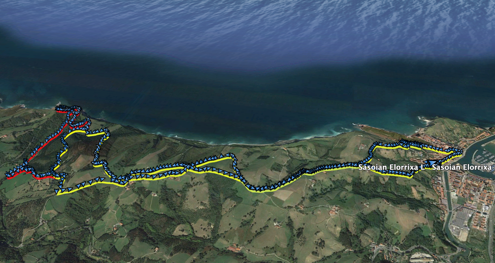 Zumaia Sasoian: Sakoneta aldera, bi aukera