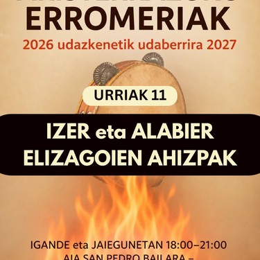 Denboraldi hasierako erromeria Aristerrazun