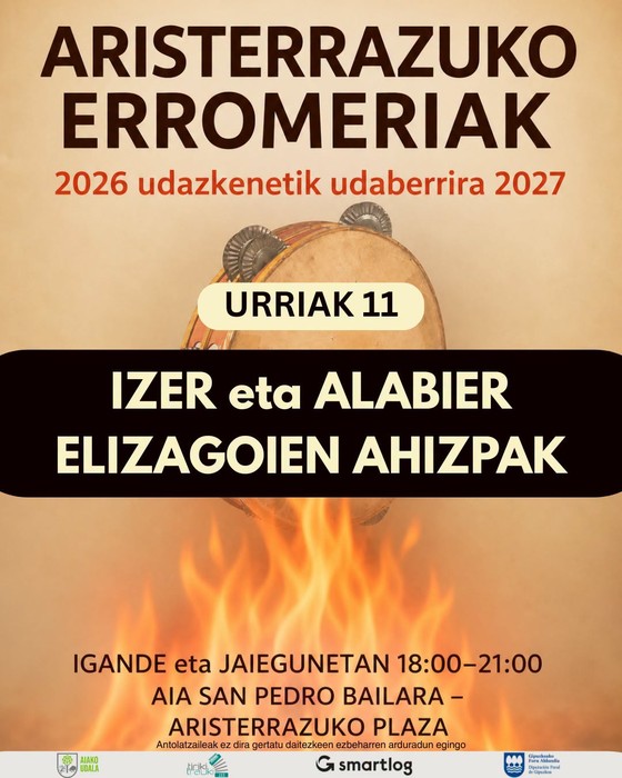 Denboraldi hasierako erromeria Aristerrazun