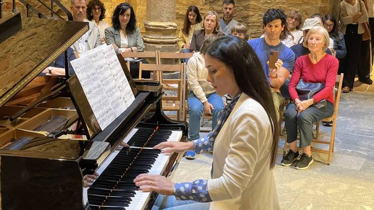 Udaberrian Musika zikloan piano doinuak izan dira protagonista Basazabalen