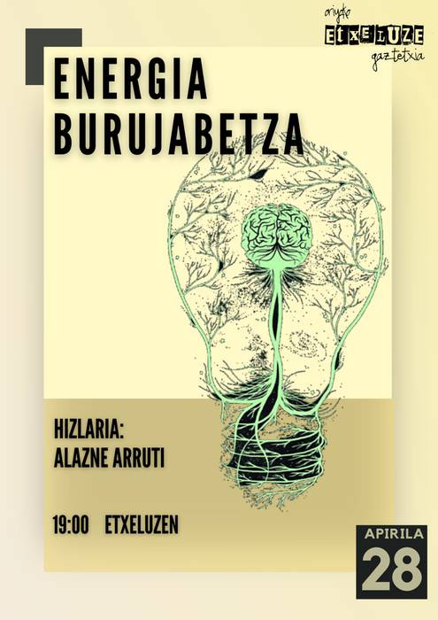 Hitzaldia: 'Energia burujabetza'