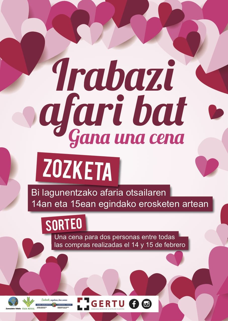 San Valentineko kanpaina jarri du abian Gertuk