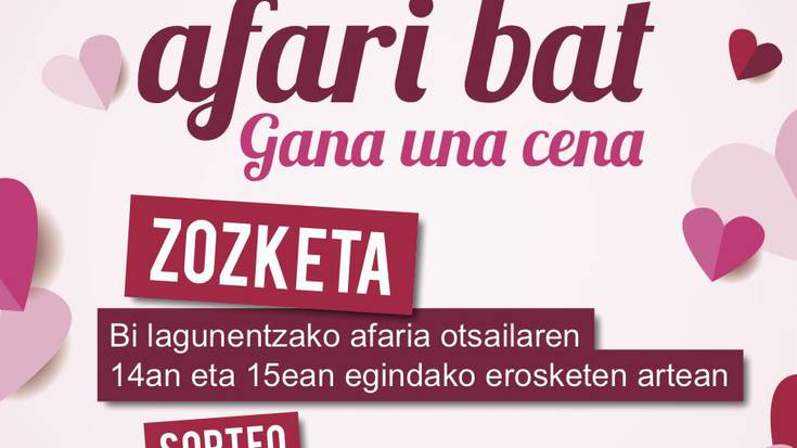 San Valentineko kanpaina jarri du abian Gertuk