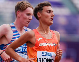 Martin Iriondok marka berria ezarri du 5.000 metrotan, 20 urtez azpikoetan