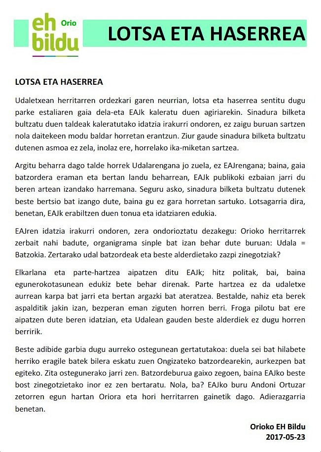 LOTSA ETA HASERREA