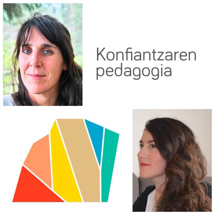 Mireia Centeno eta Uxua Gainza M&J Ikastetxean