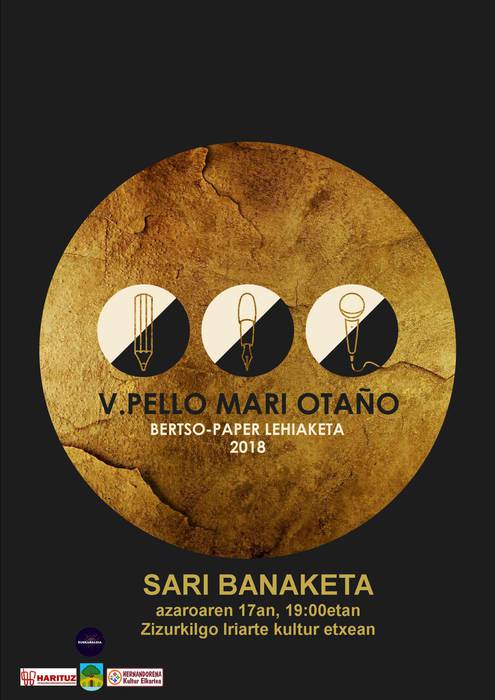Eskualdekoak nagusi V. Pello Mari Otaño bertso-paper lehiaketan
