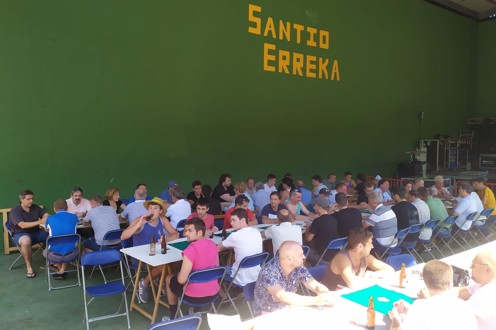 Festa giroa izango da asteburu honetan ere Santio Errekan